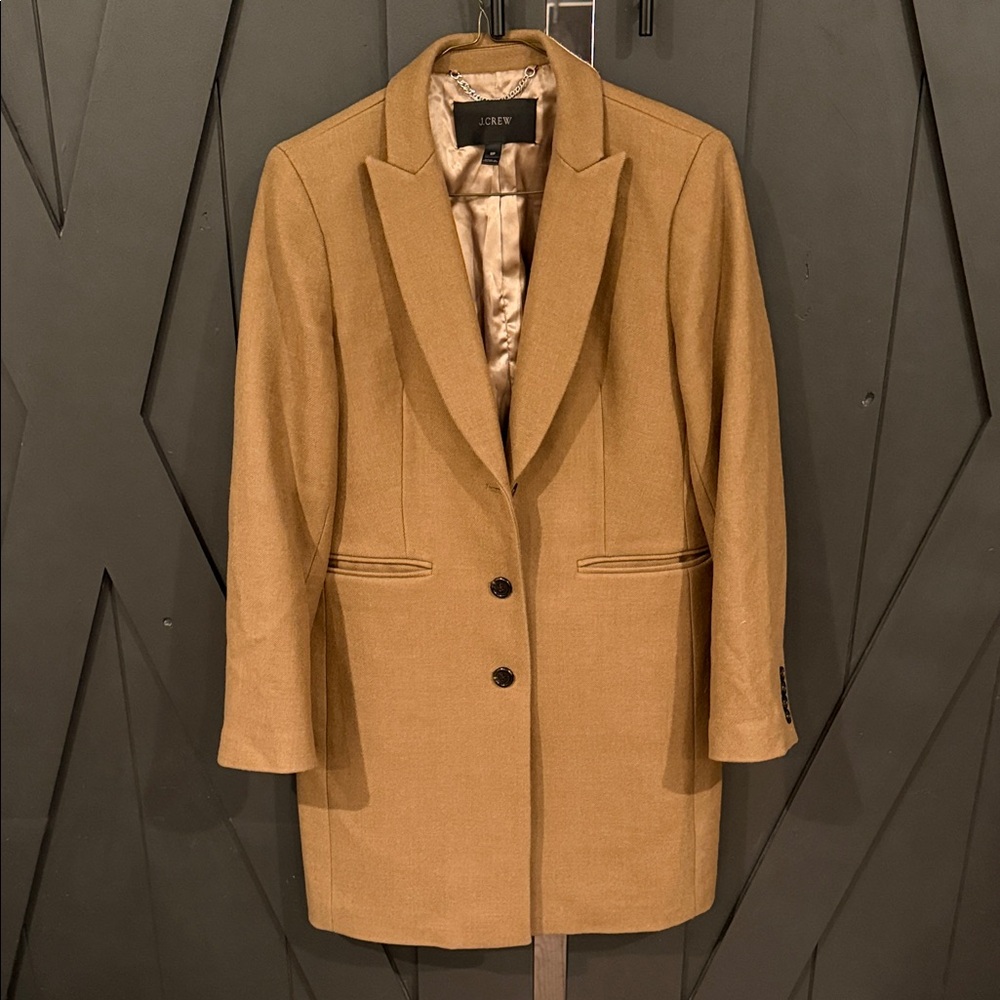 J. Crew Women's Camel Coat